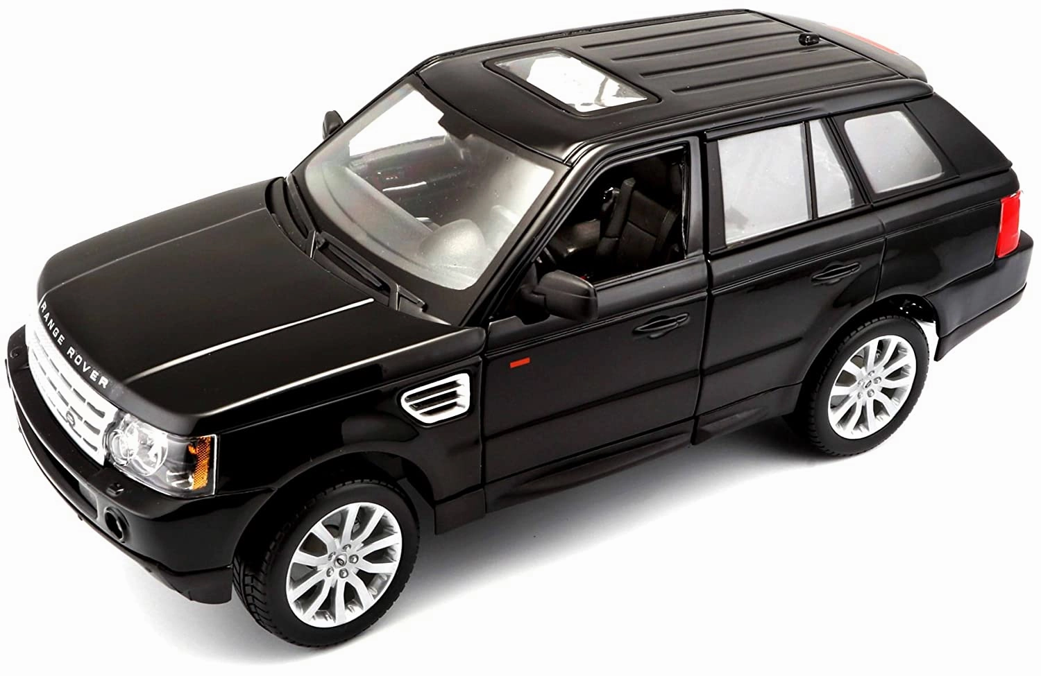 Bburago Range Rover Sport Black 1:18 Diecast Car Model - Black