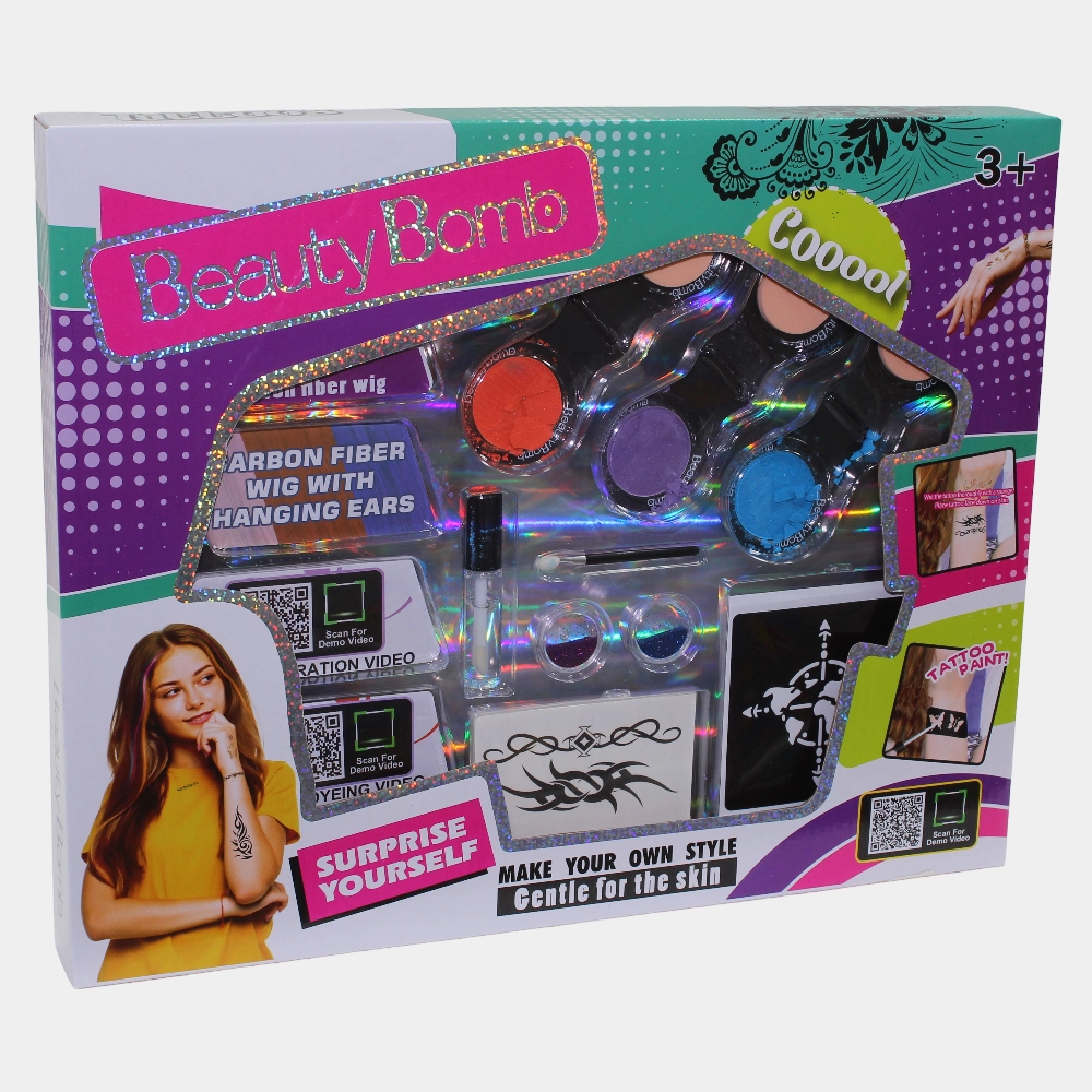 Beauty Bomb Tattoo Set  Multicolor