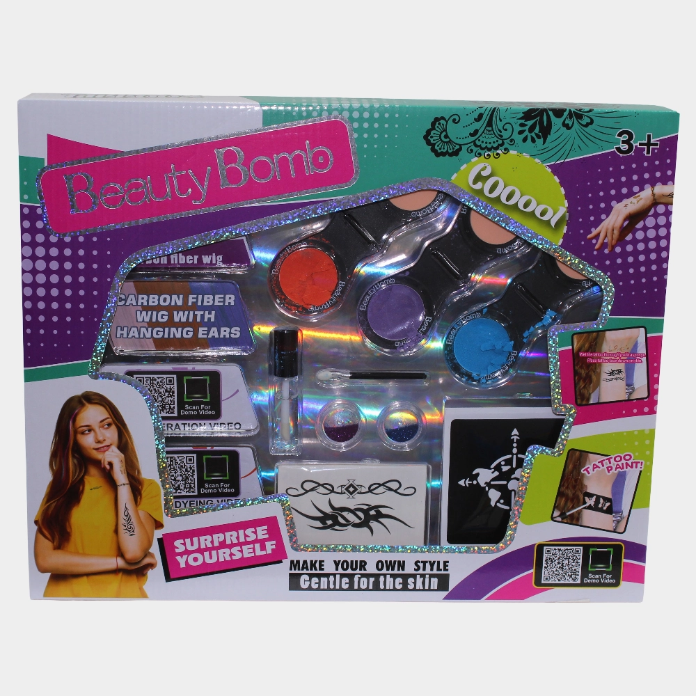 Beauty Bomb Tattoo Set  Multicolor