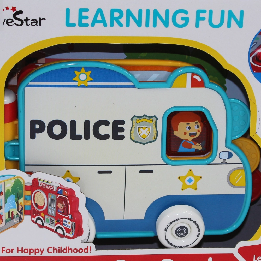 Beep Beep Car Book  Light & Music Educational Toy