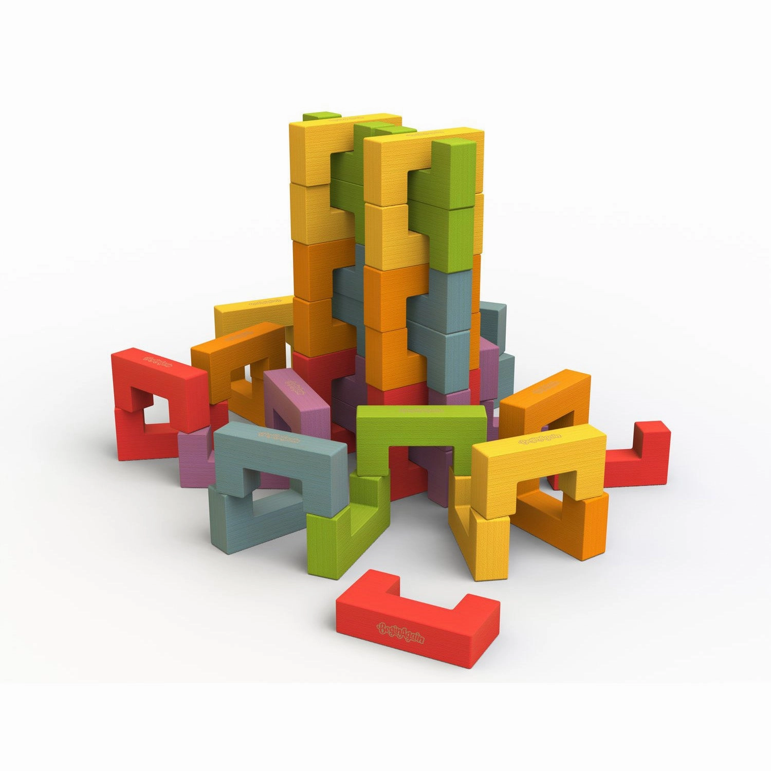 BeginAgain U Build It Deluxe 48pcs Set