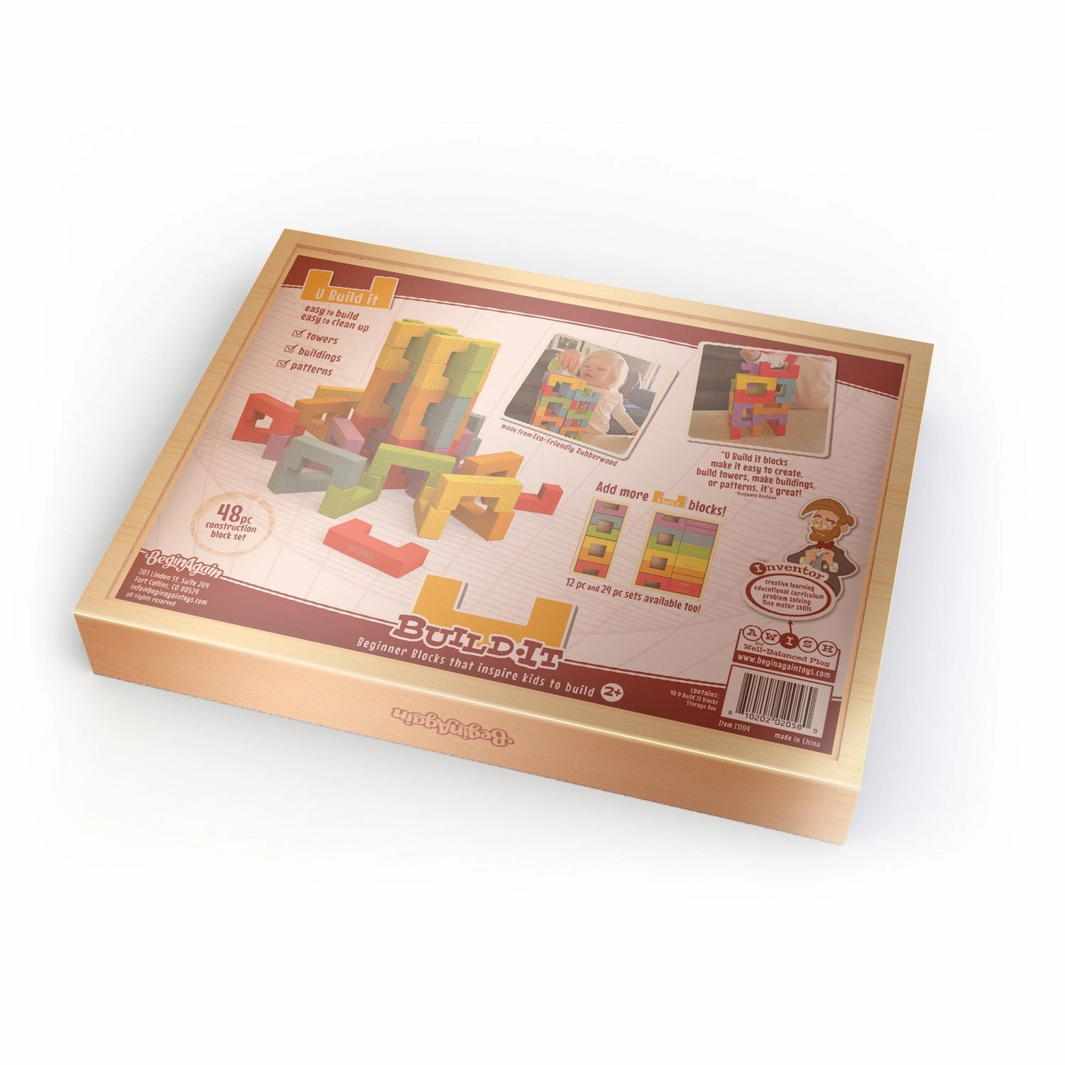 BeginAgain U Build It Deluxe 48pcs Set