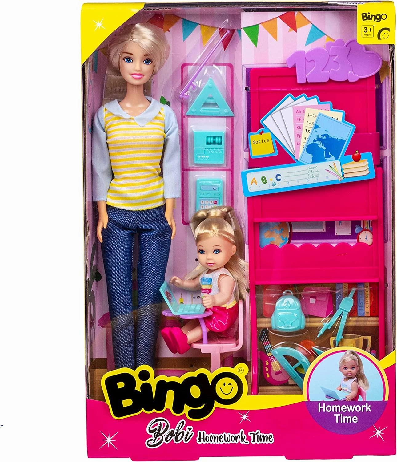 Bingo Bobi Homework Time