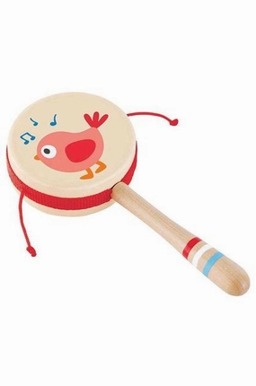 Bird Drum Shaped Rattle Hape