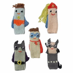 Blabla Kids Finger Puppets Super Hero Set of 5