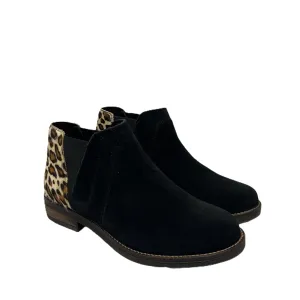 Boots Ankle Flats By Clarks In Black, Size: 6.5 clarks