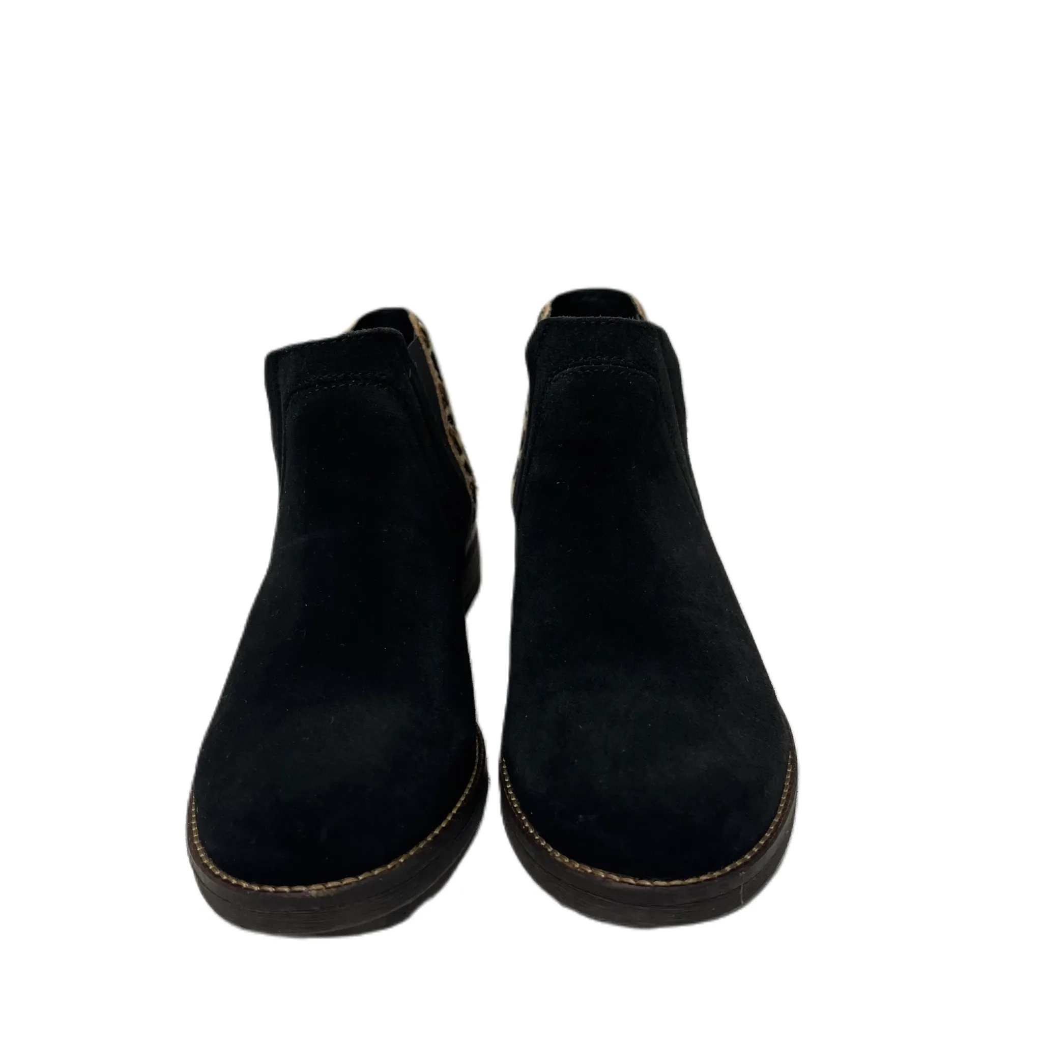 Boots Ankle Flats By Clarks In Black, Size: 6.5 clarks