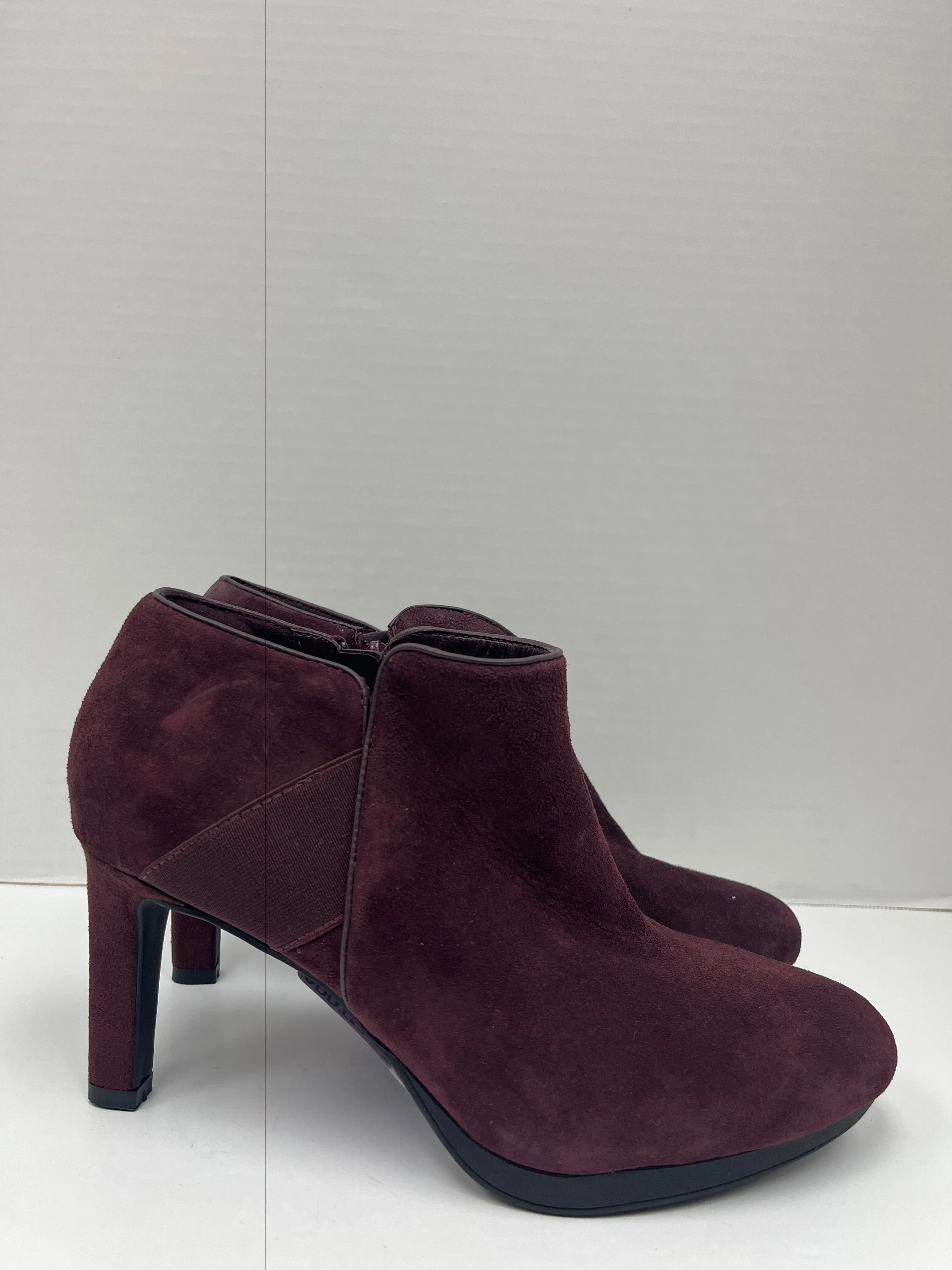 Boots Ankle Heels By Clarks  Size: 9 clarks