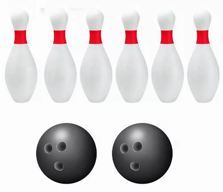 Bowling ball game set big bowling toys for kids indoor 8pcs