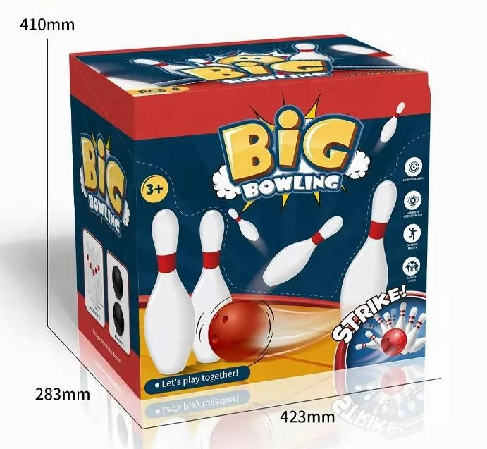 Bowling ball game set big bowling toys for kids indoor 8pcs