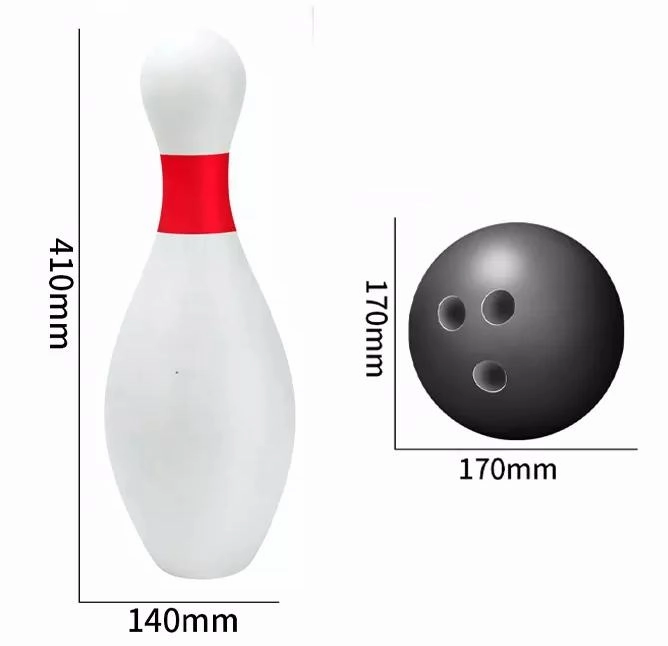 Bowling ball game set big bowling toys for kids indoor 8pcs