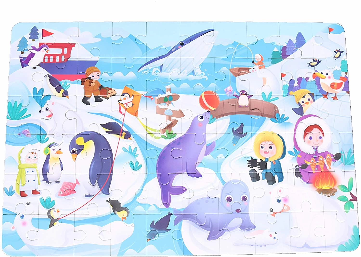Box of Puzzle Winter Party