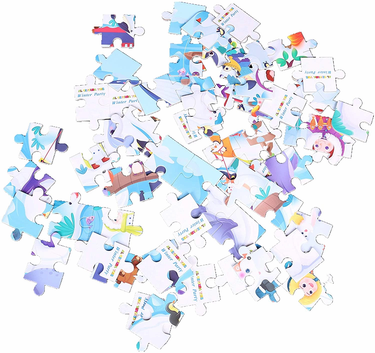 Box of Puzzle Winter Party