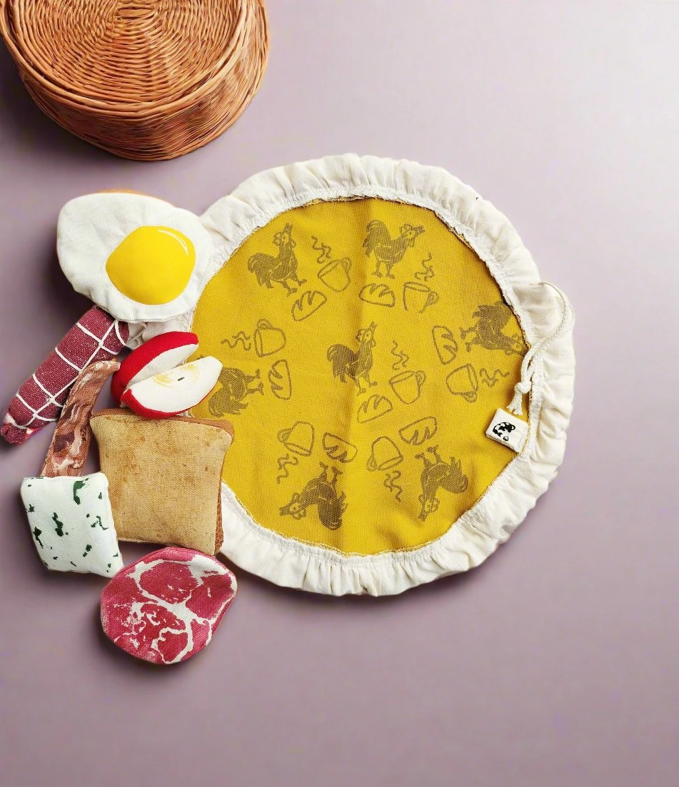 Breakfast  la Carte Toy Bag