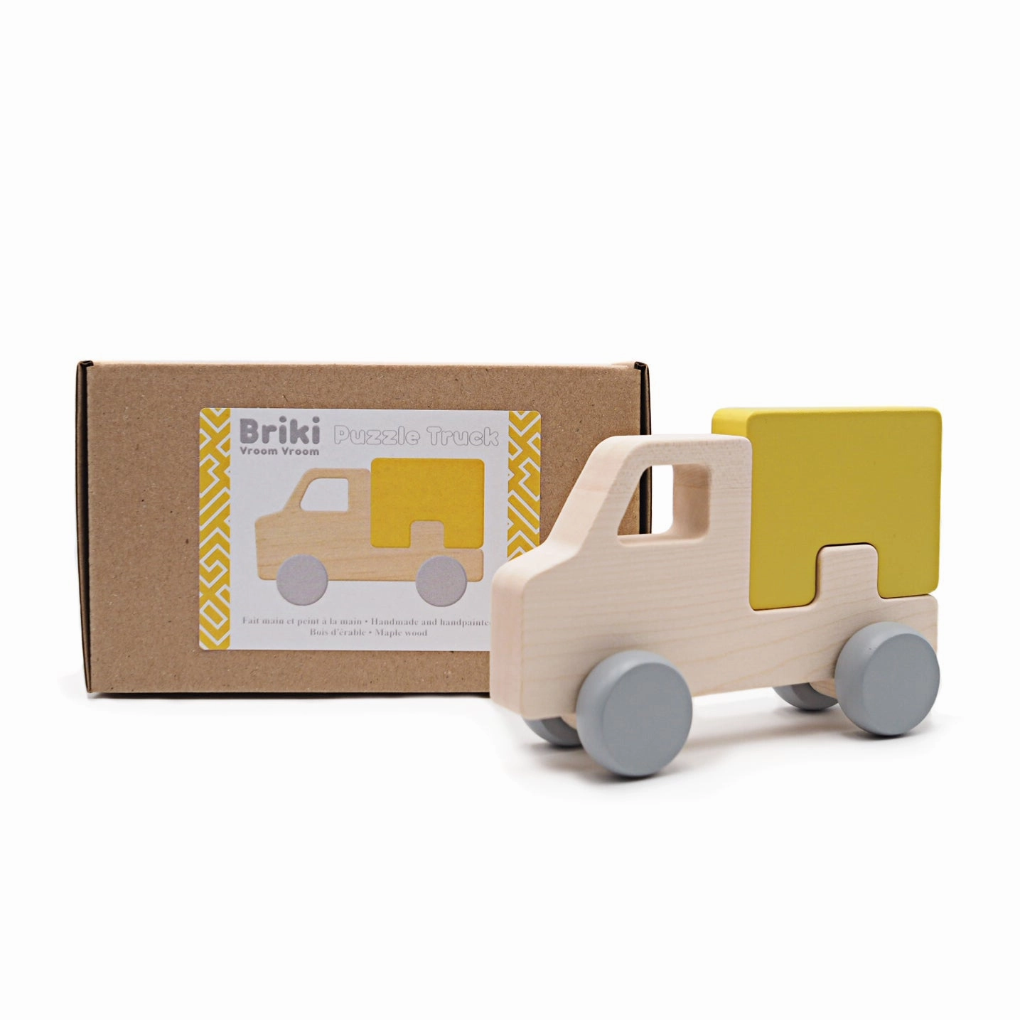 Briki Vroom Vroom Puzzle Truck Car M