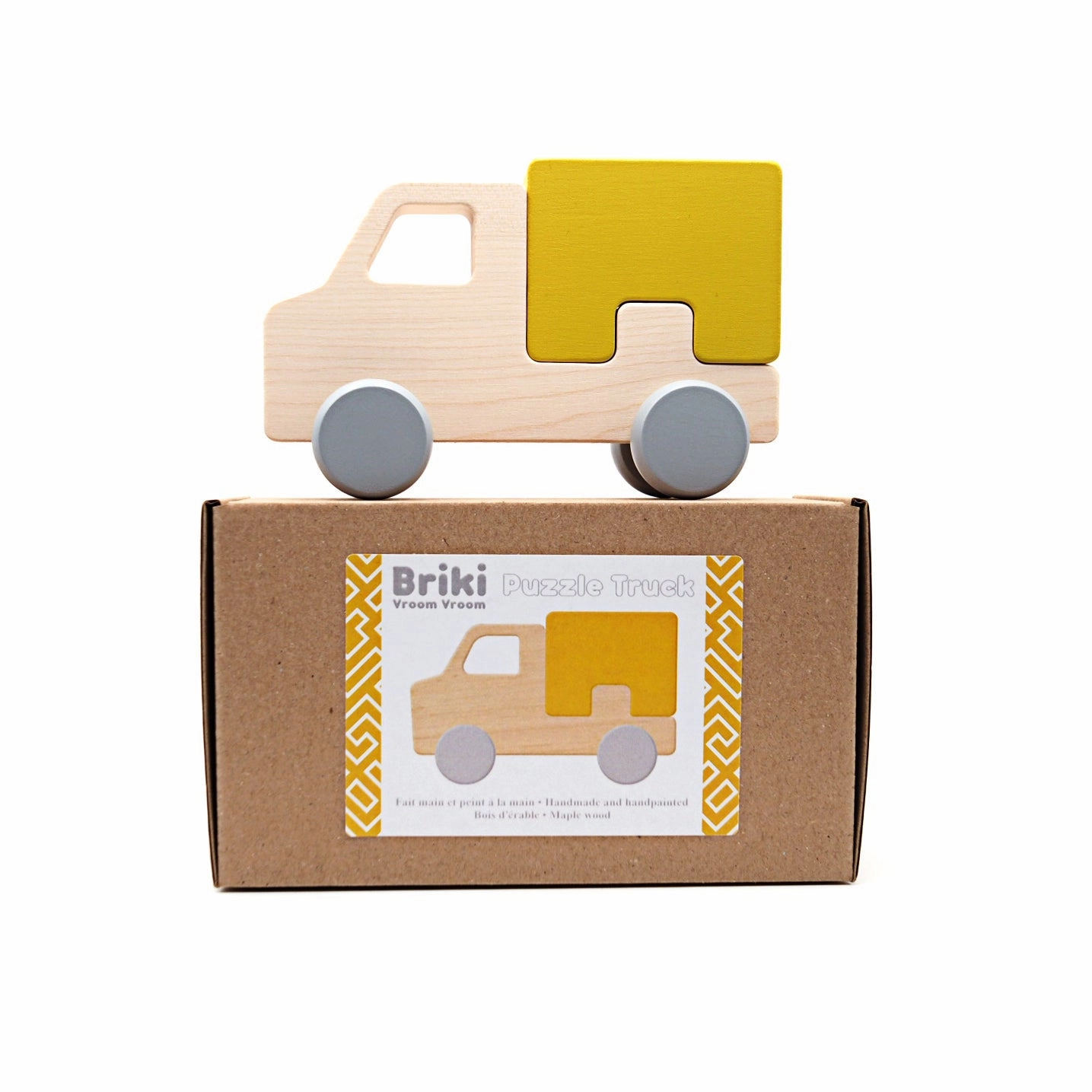 Briki Vroom Vroom Puzzle Truck Car M