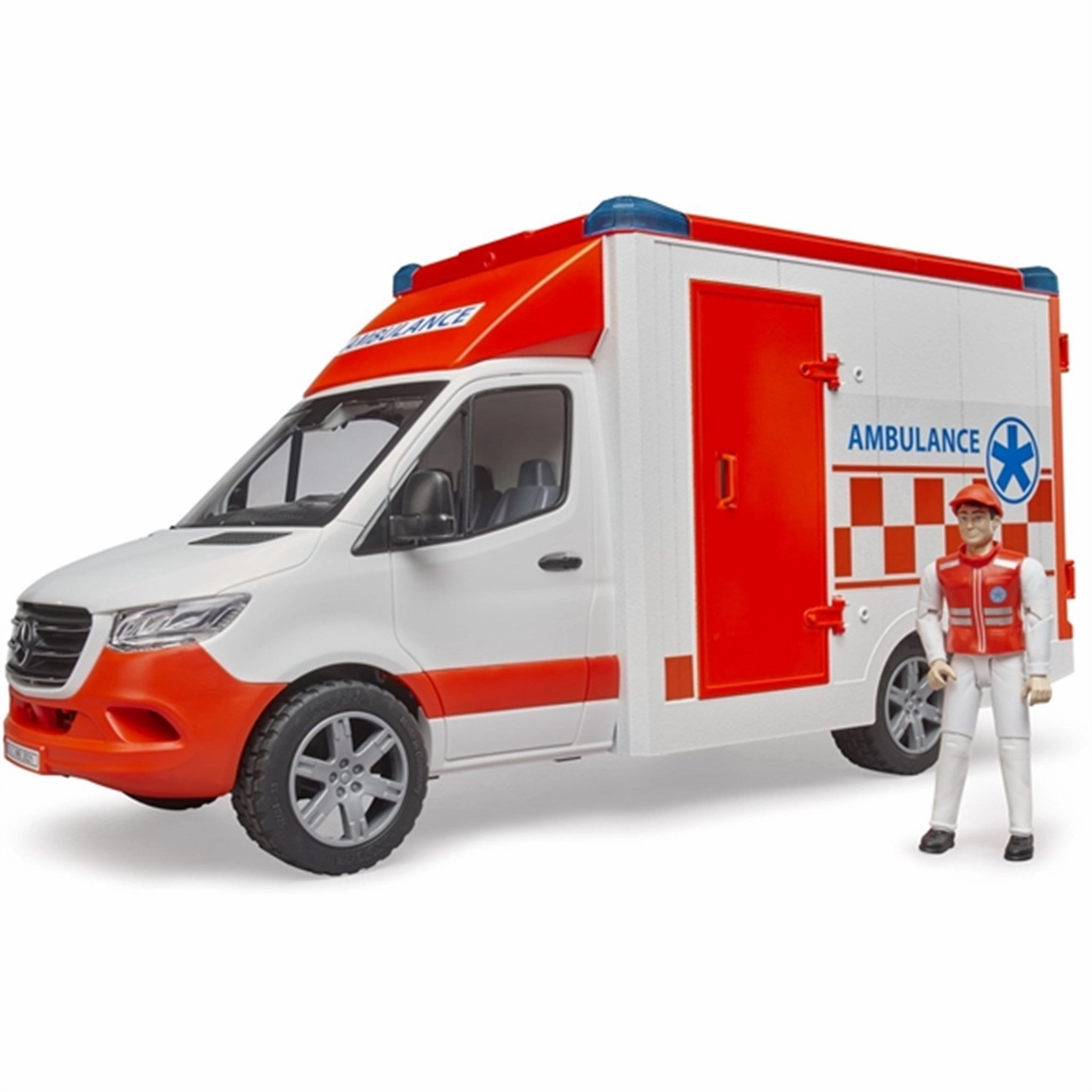 Bruder MB Sprinter Ambulance with Driver and Loud&Sound