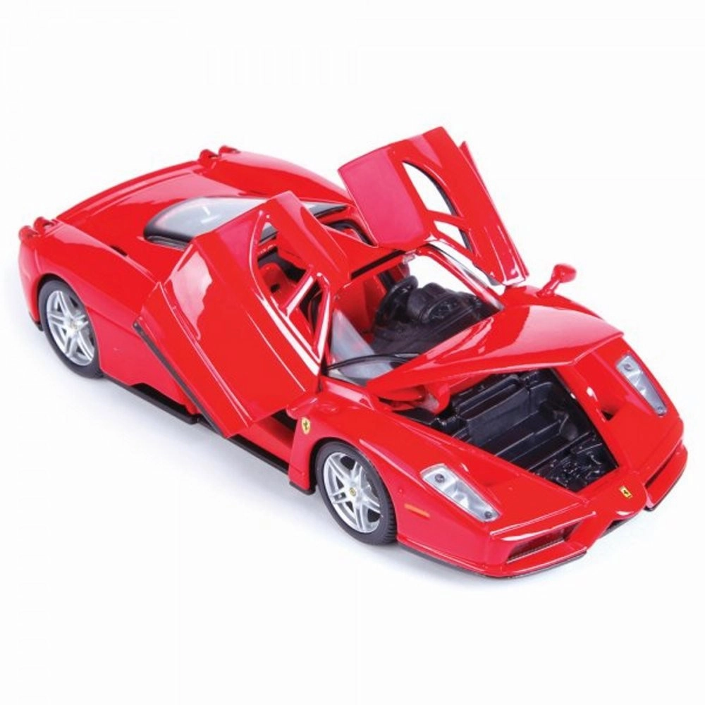 Burago Ferrari Race & Play Series Enzo Ferrari New NRFB  1:24 Car - Red