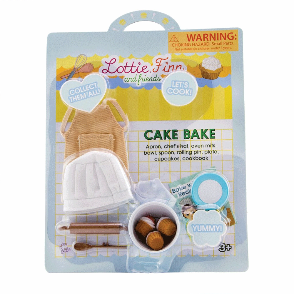 Cake Bake Clothes Set (Doll not included)