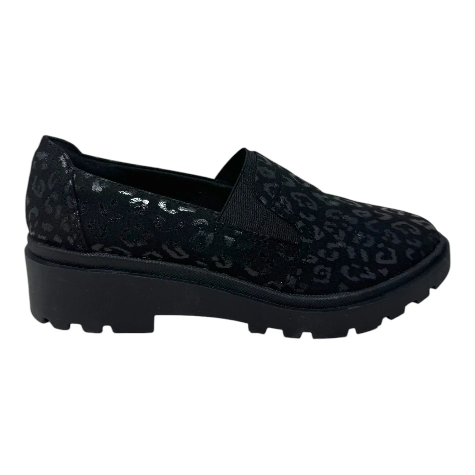 Calla Rae Loafer By Clarks In Black Leopard Textile Size: 7 clarks