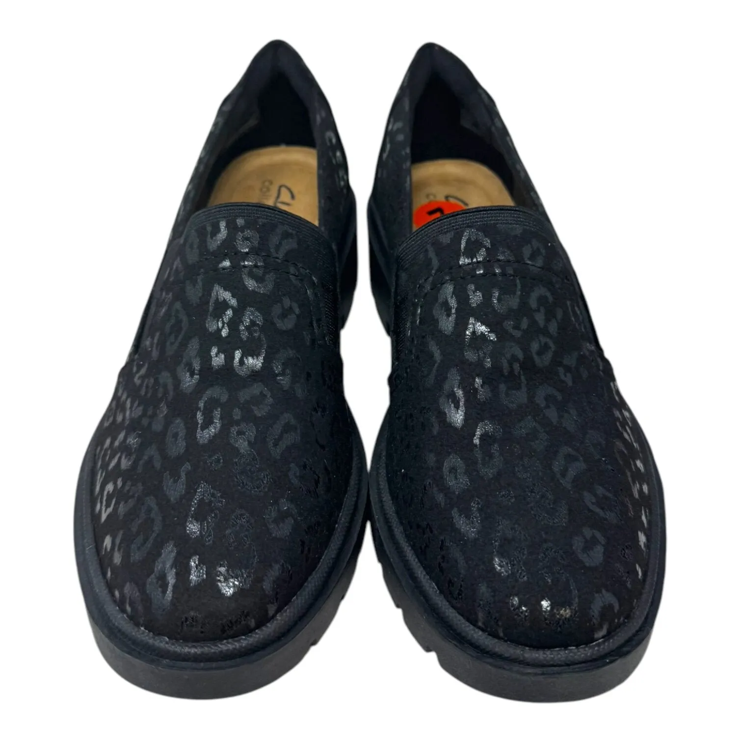 Calla Rae Loafer By Clarks In Black Leopard Textile Size: 7 clarks