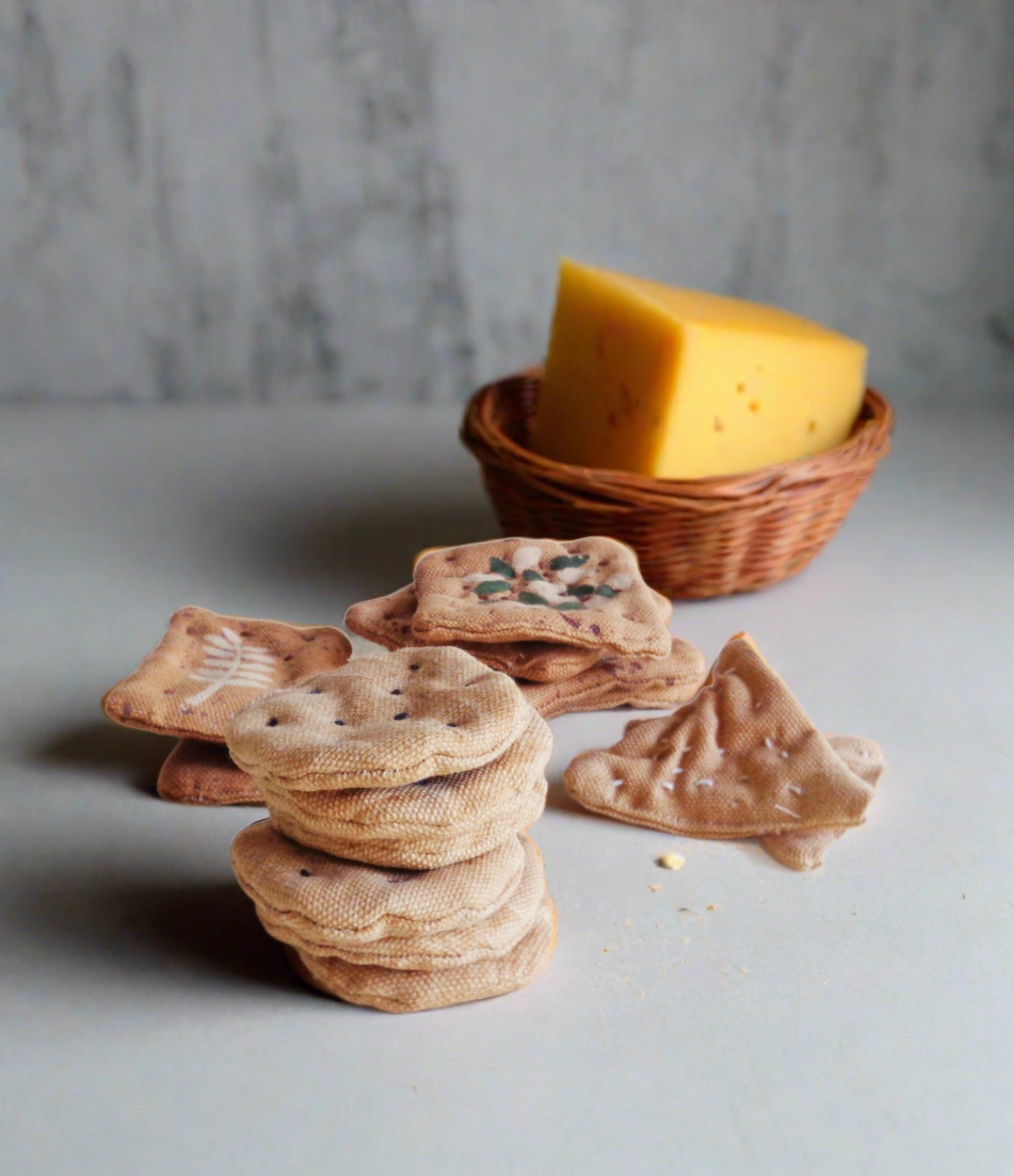 Camembert and cracker