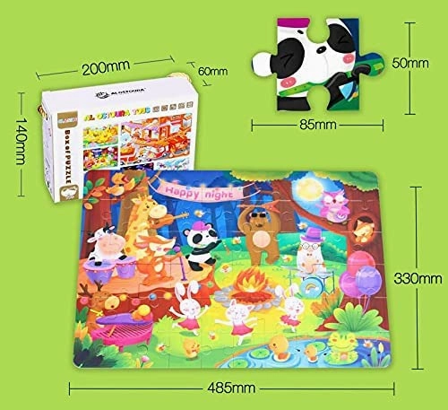 Campfire Night 60Pieces Jigsaw Puzzle
