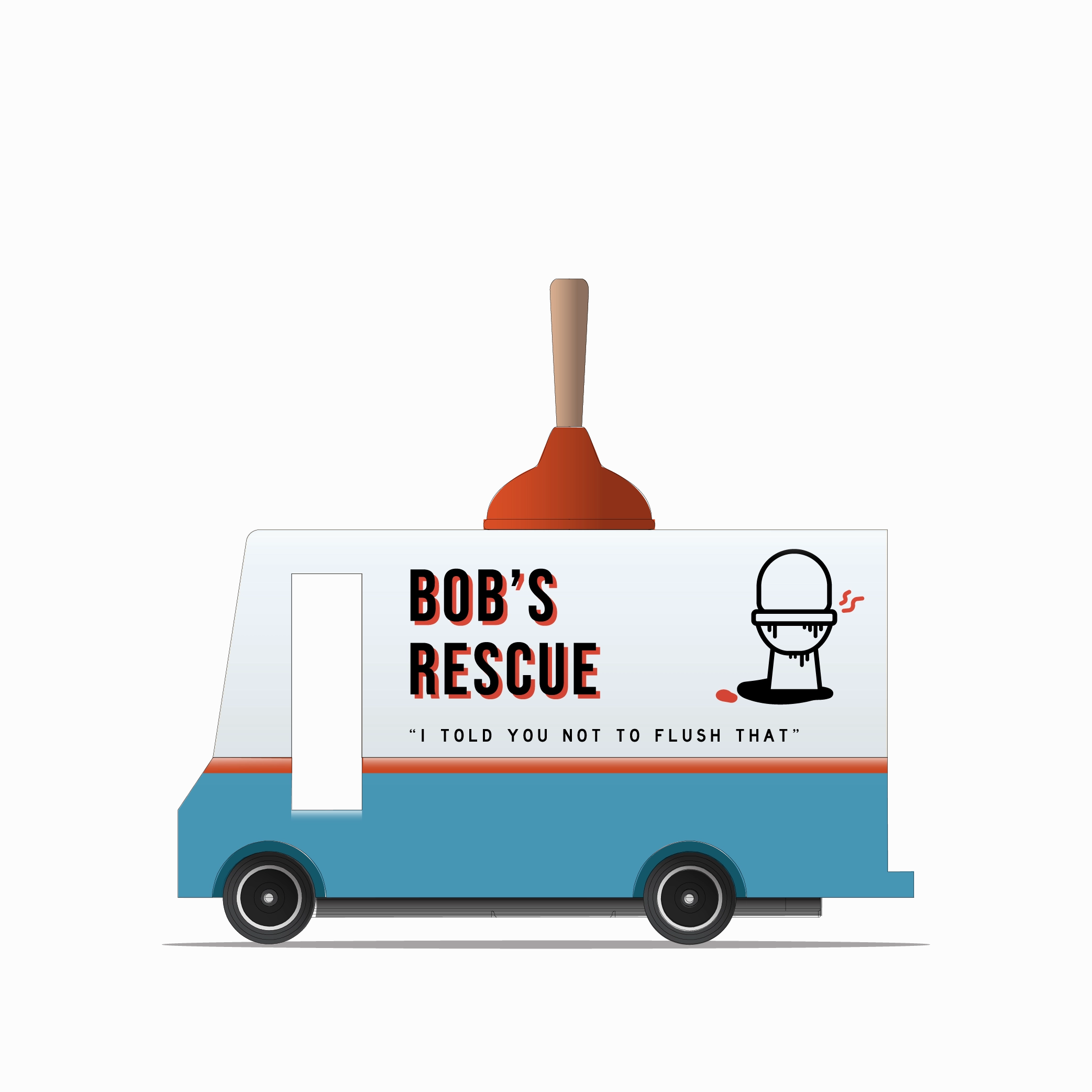 Candy van Bob's Plumbing