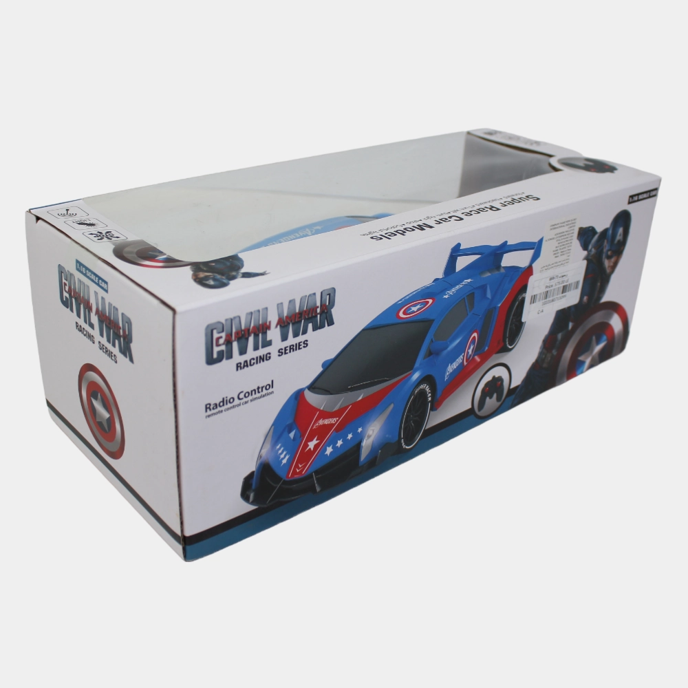 Captain America Lamborghini Rechargeable Remote Control Car (1:16 Scale)