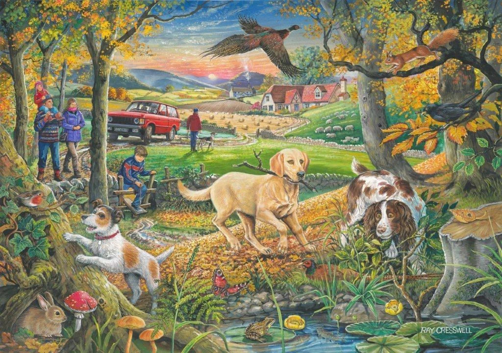Catch Me If You Can - BIG 500 Piece Jigsaw Puzzle