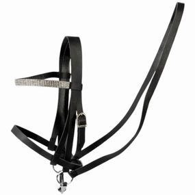 Cheval Roi Bridle white stone
