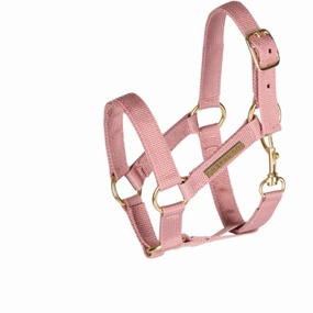 Cheval Roi Halter for hobby horse Antique rose