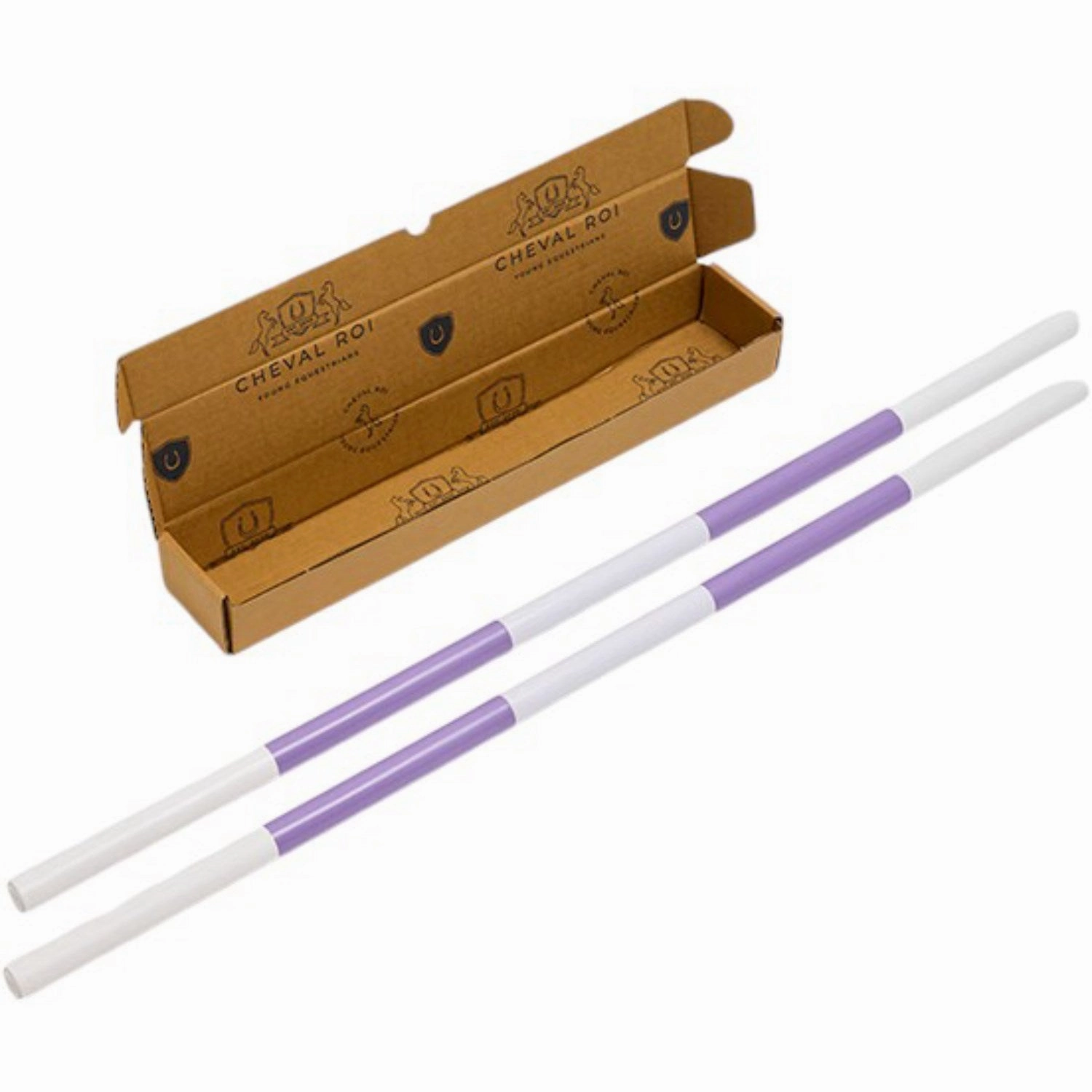 Cheval Roi Hobby Horse Accessories C 2x Jumping Bars - Lavender Mist