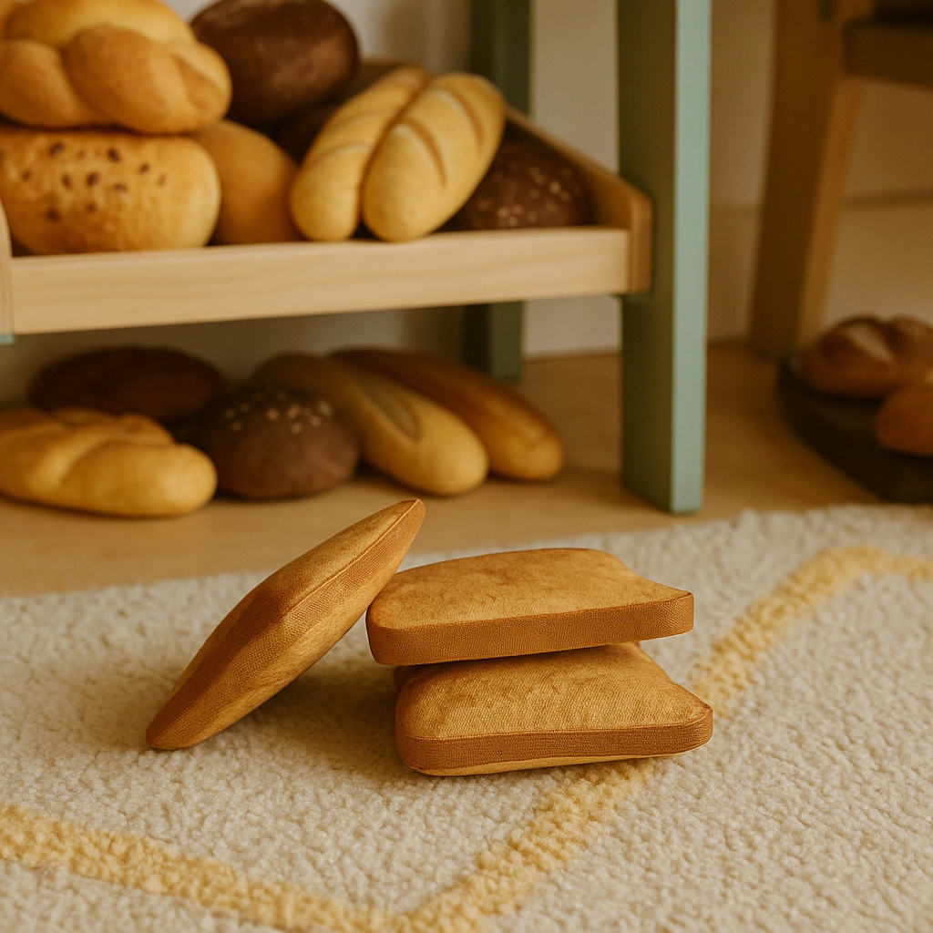 Cinnamon Toast Play Food  Set of 2