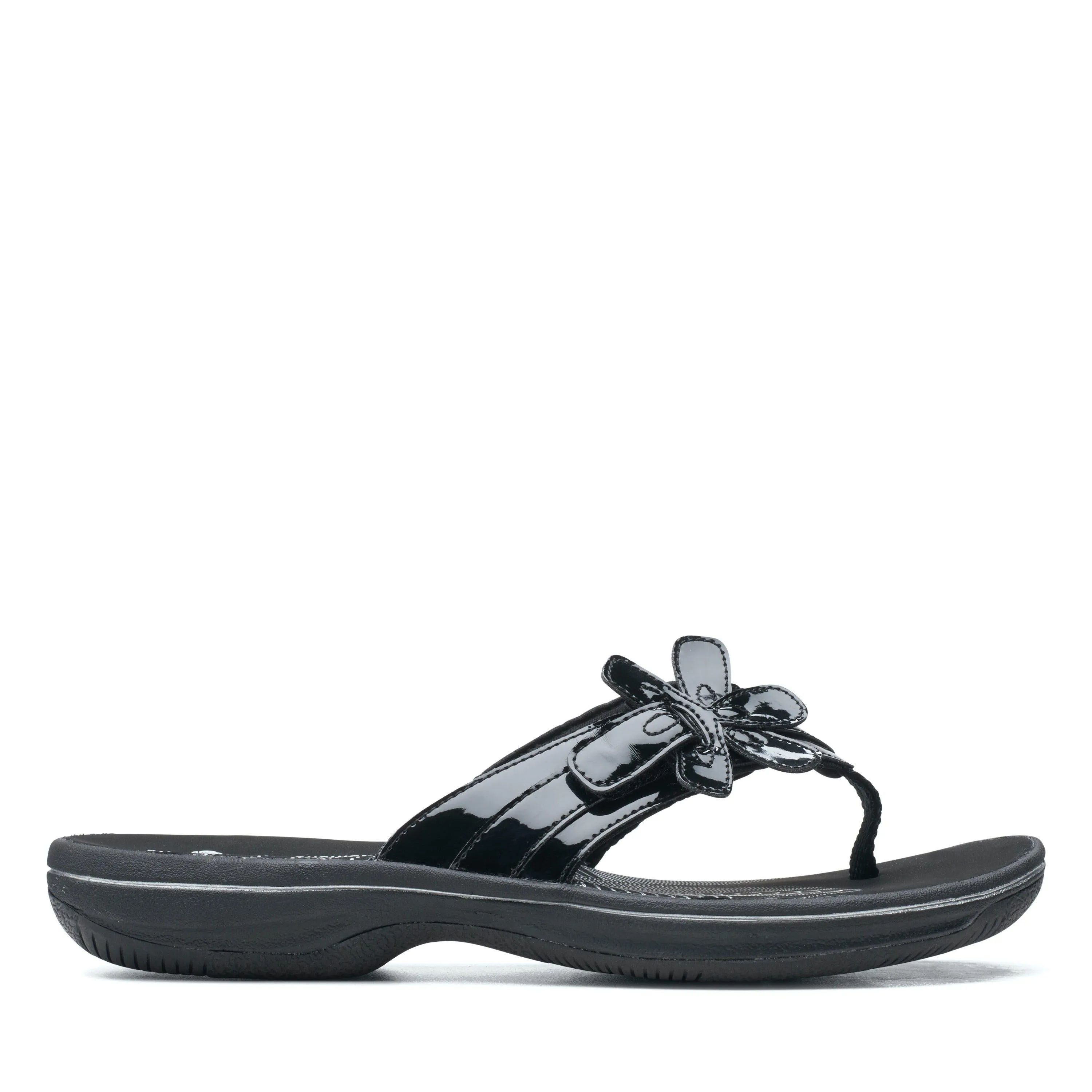 Clarks Brinkley Flora in Black Synthetic