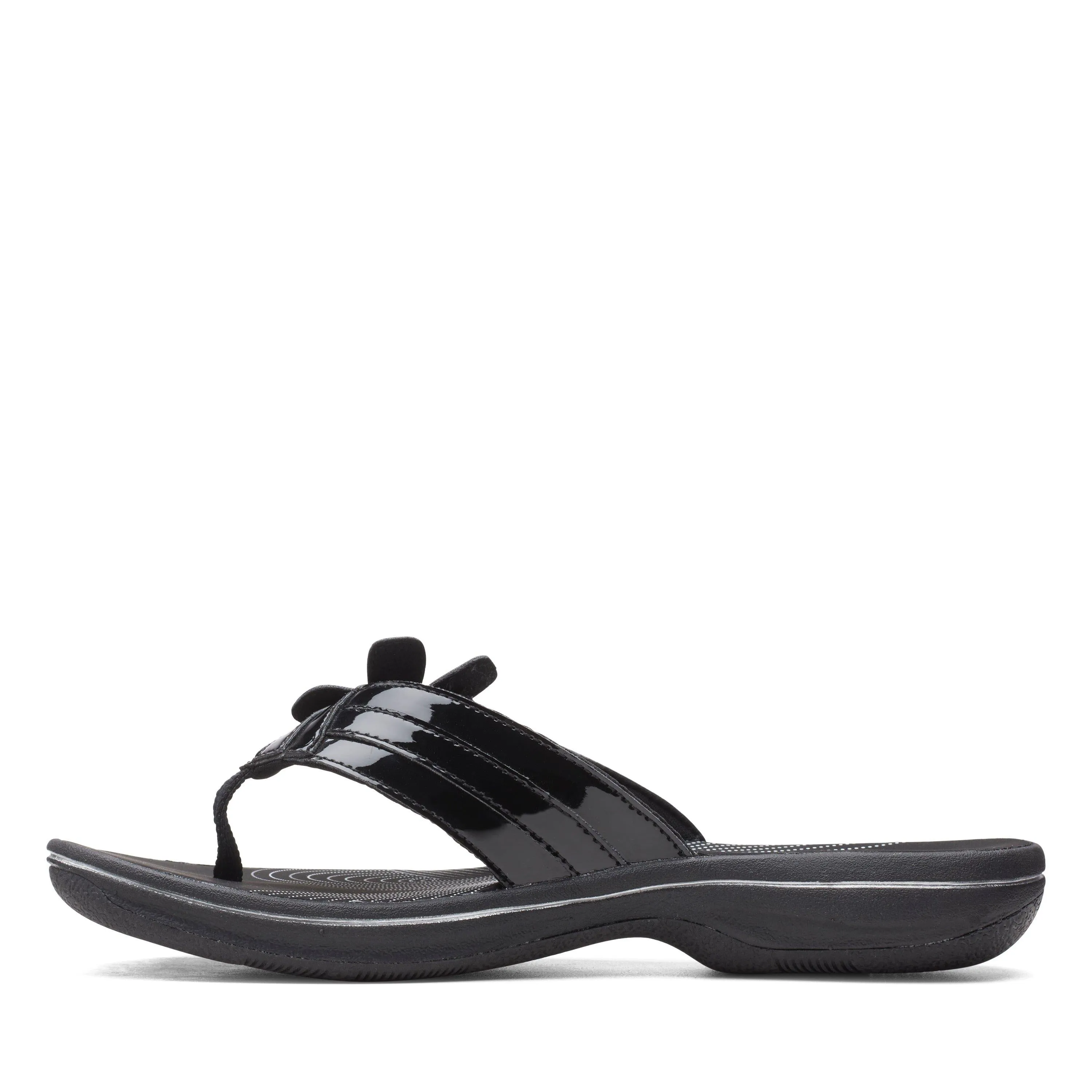 Clarks Brinkley Flora in Black Synthetic