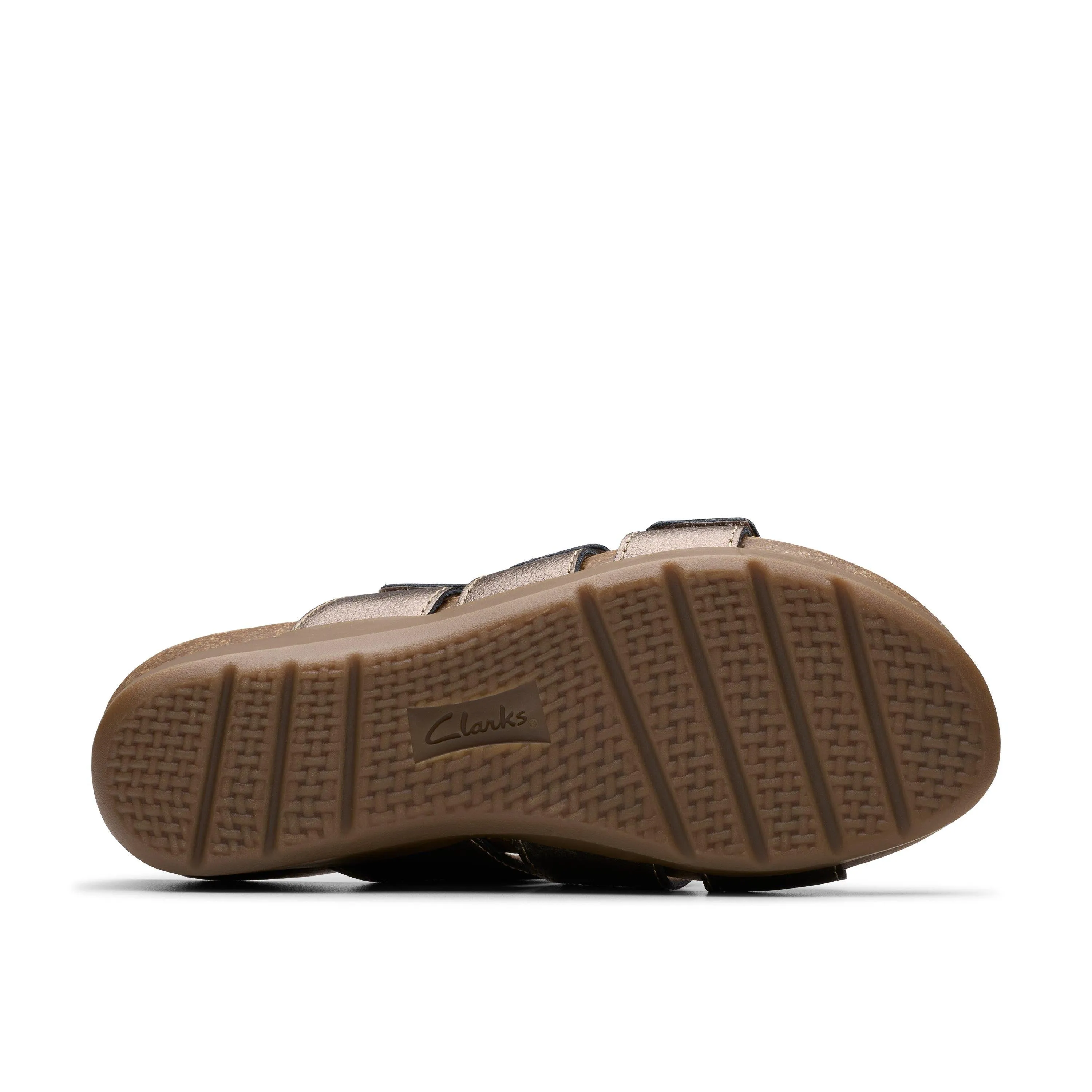Clarks Calenne Lily in Metallic Leather