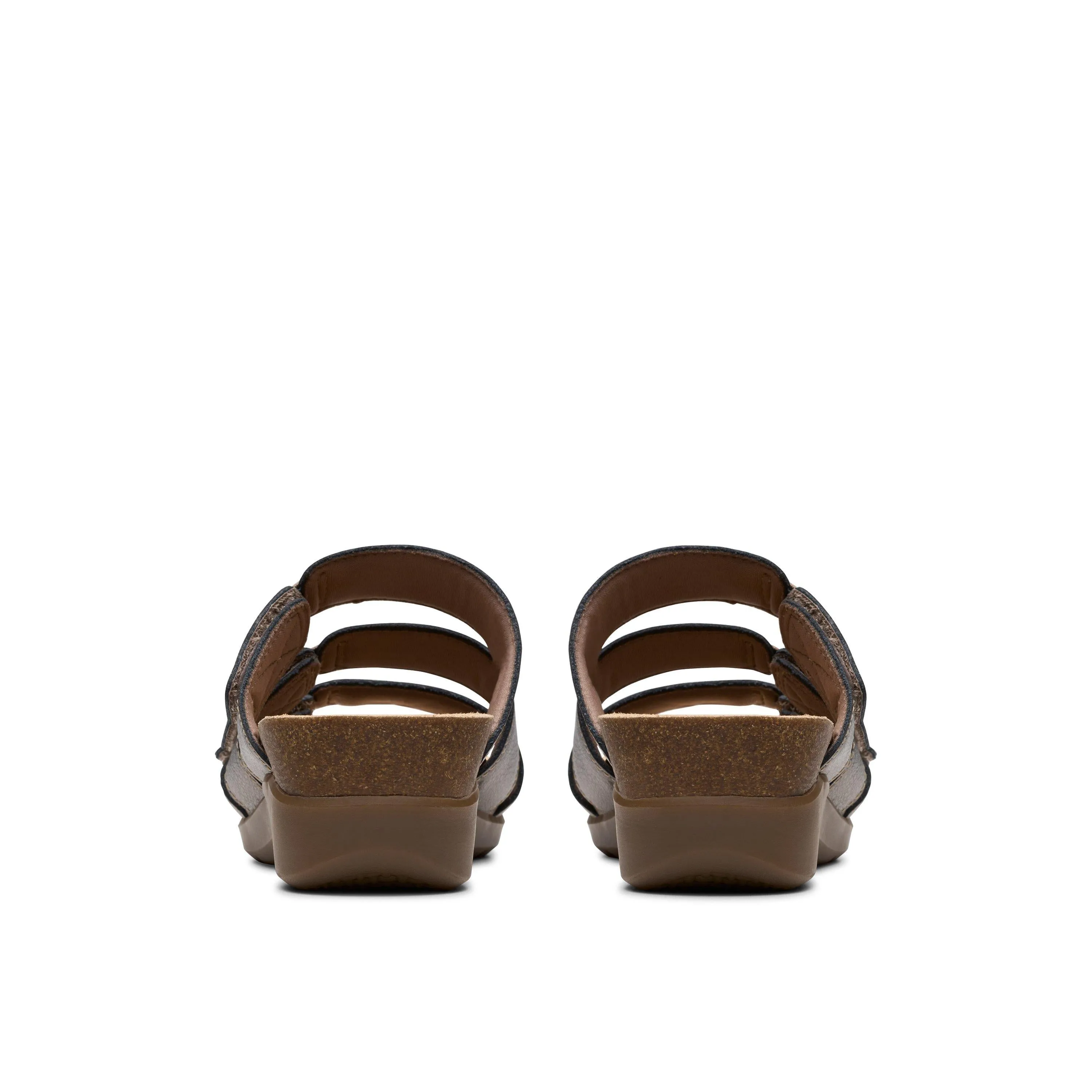Clarks Calenne Lily in Metallic Leather