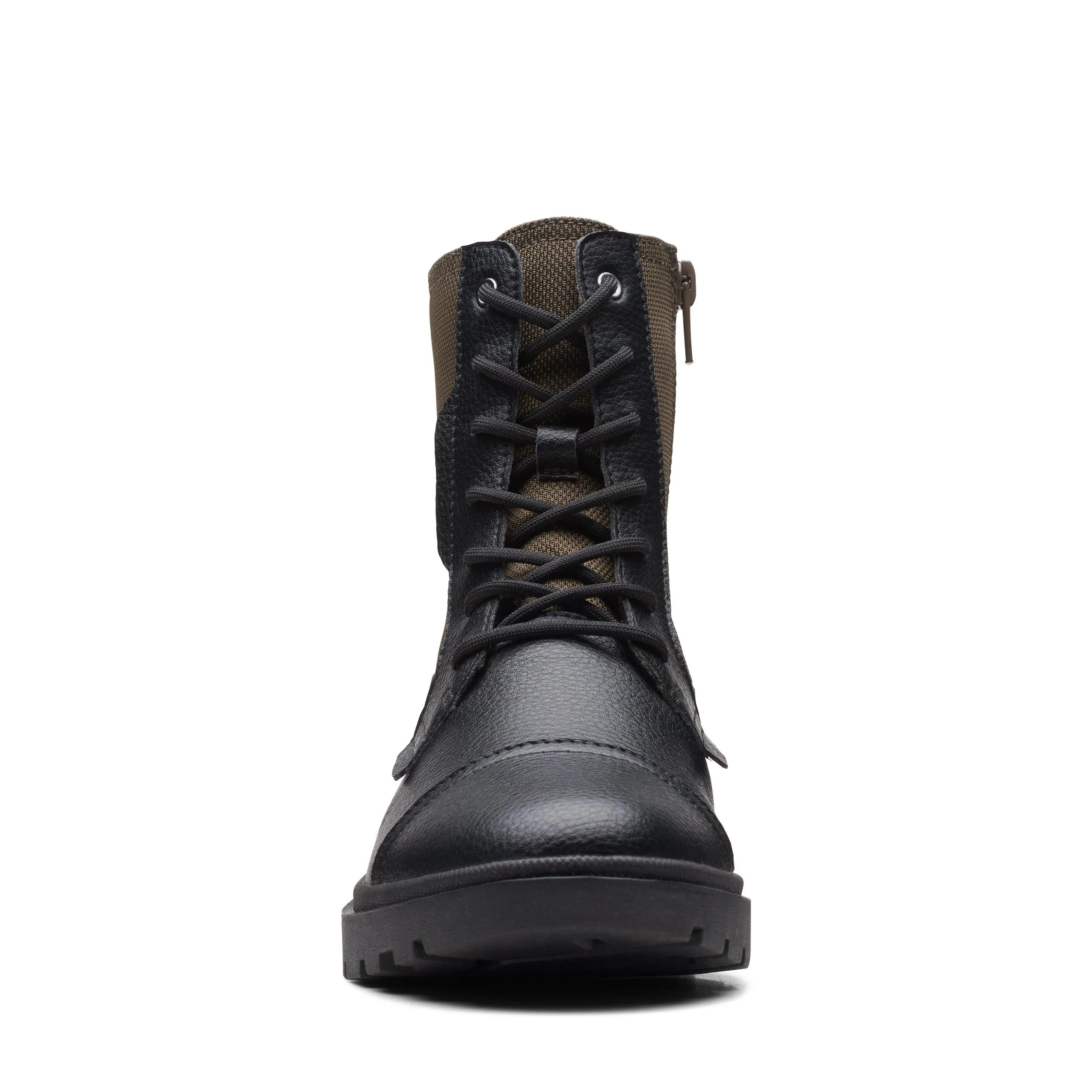 Clarks Calla Charm in Black Leather