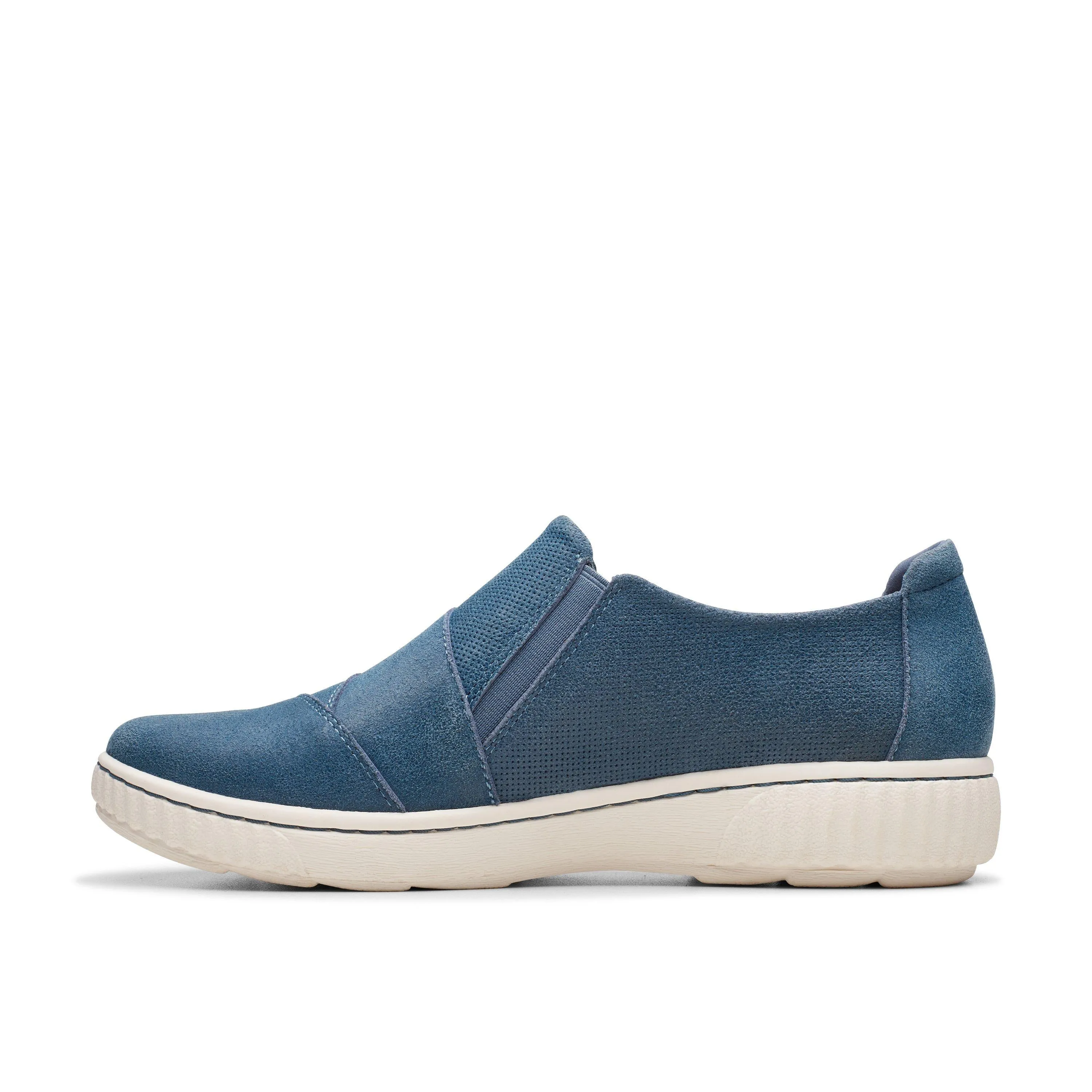 Clarks Caroline Grace in Blue Suede