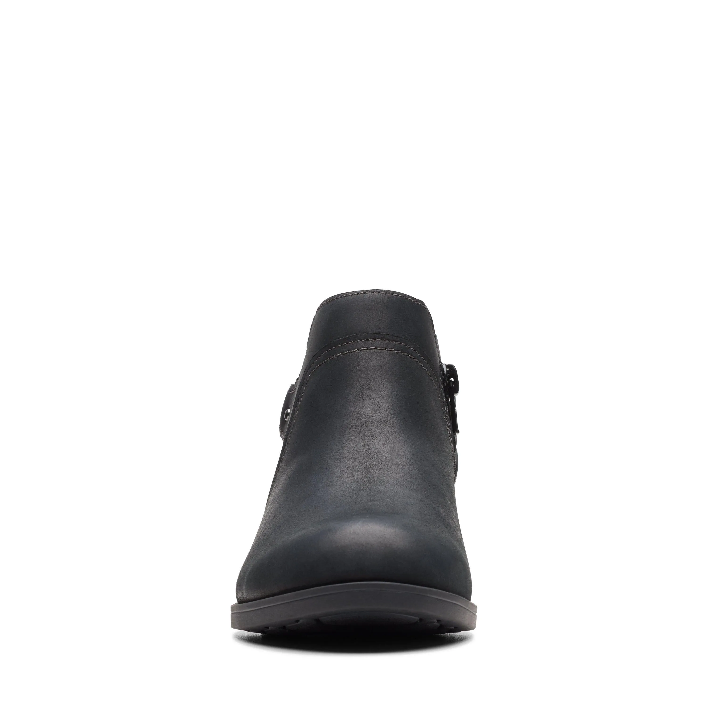 Clarks Charlten Grace in Black Leather