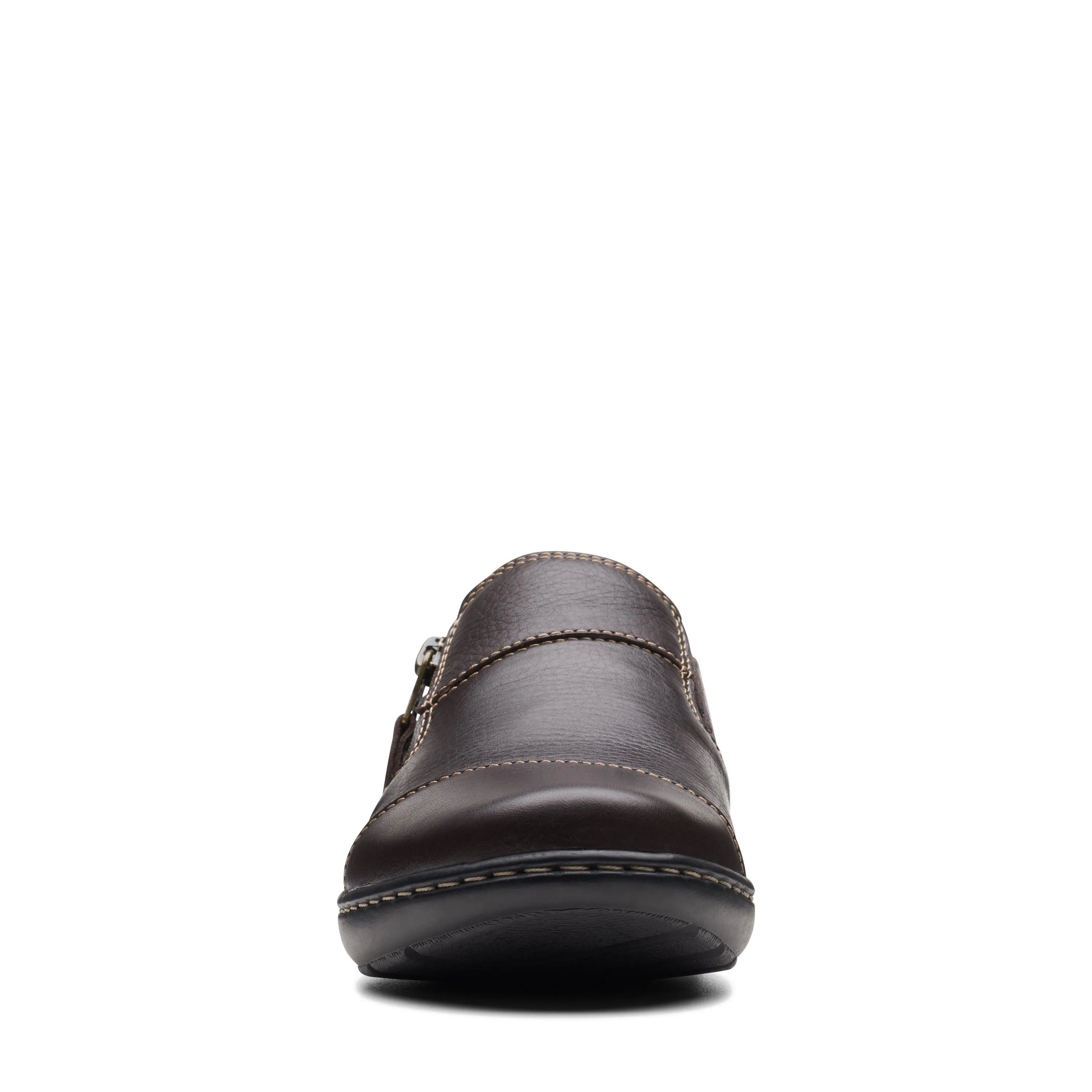 Clarks Cora Harbor in Brown Leather