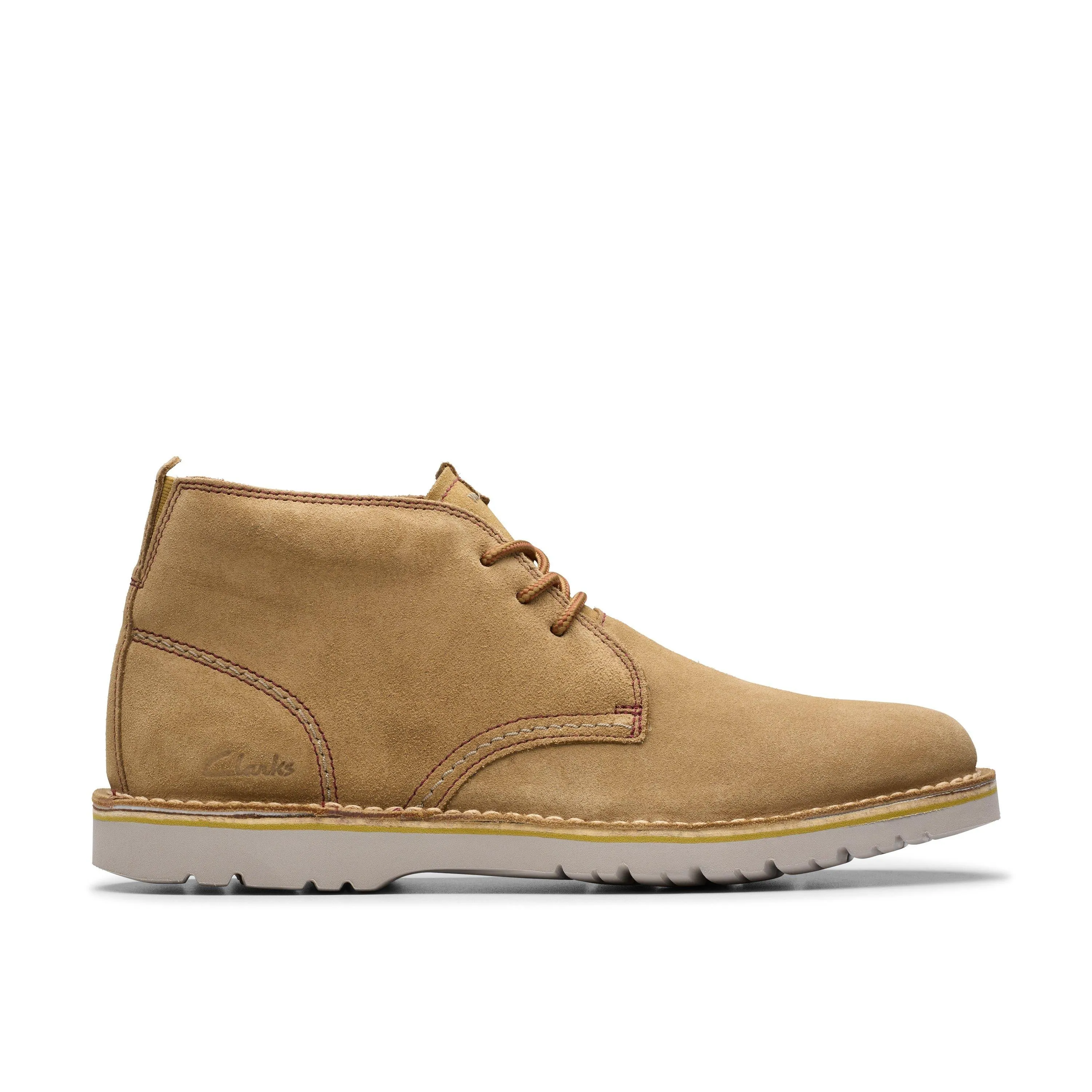 Clarks Eastridge Mid in Beige Suede