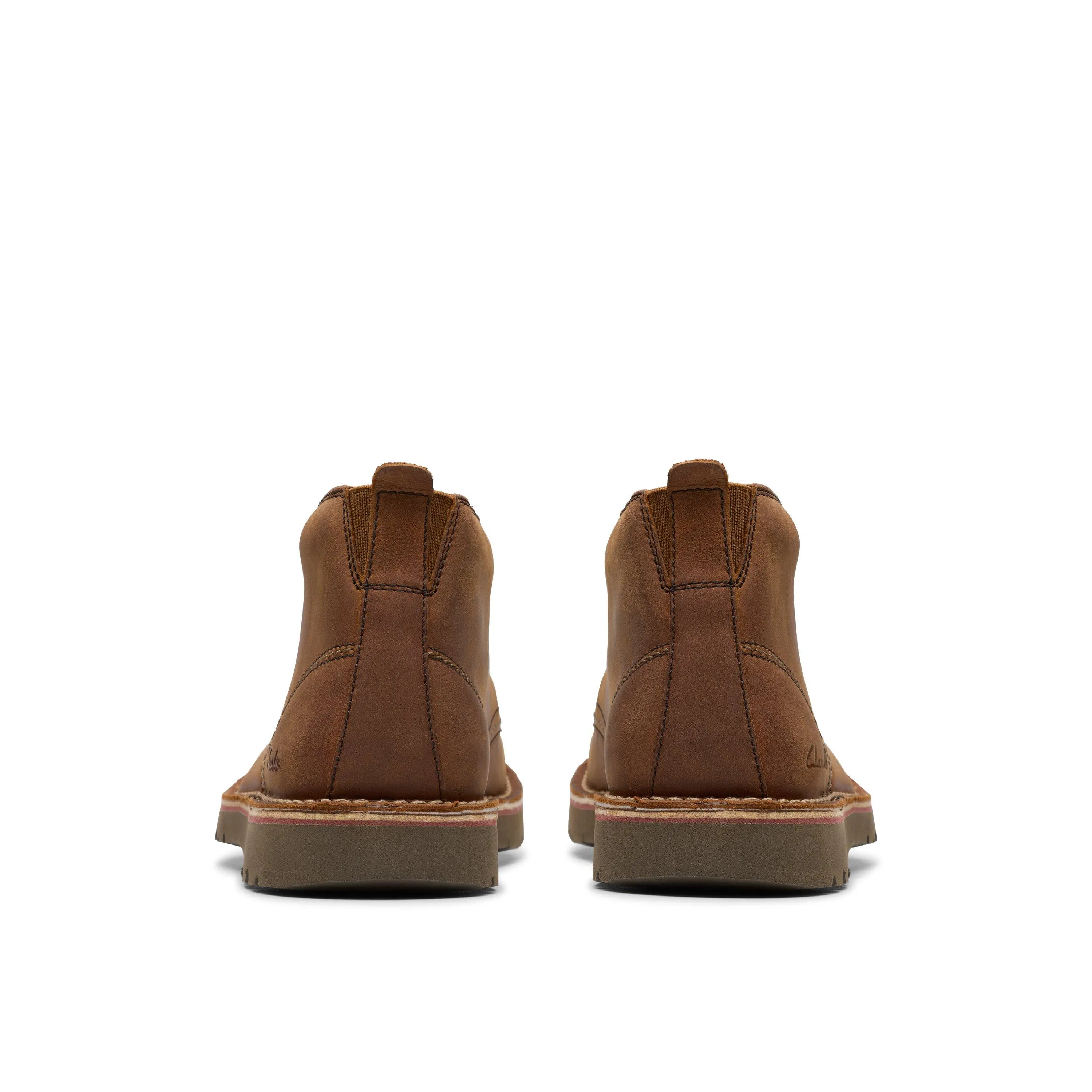 Clarks Eastridge Mid in Brown Leather