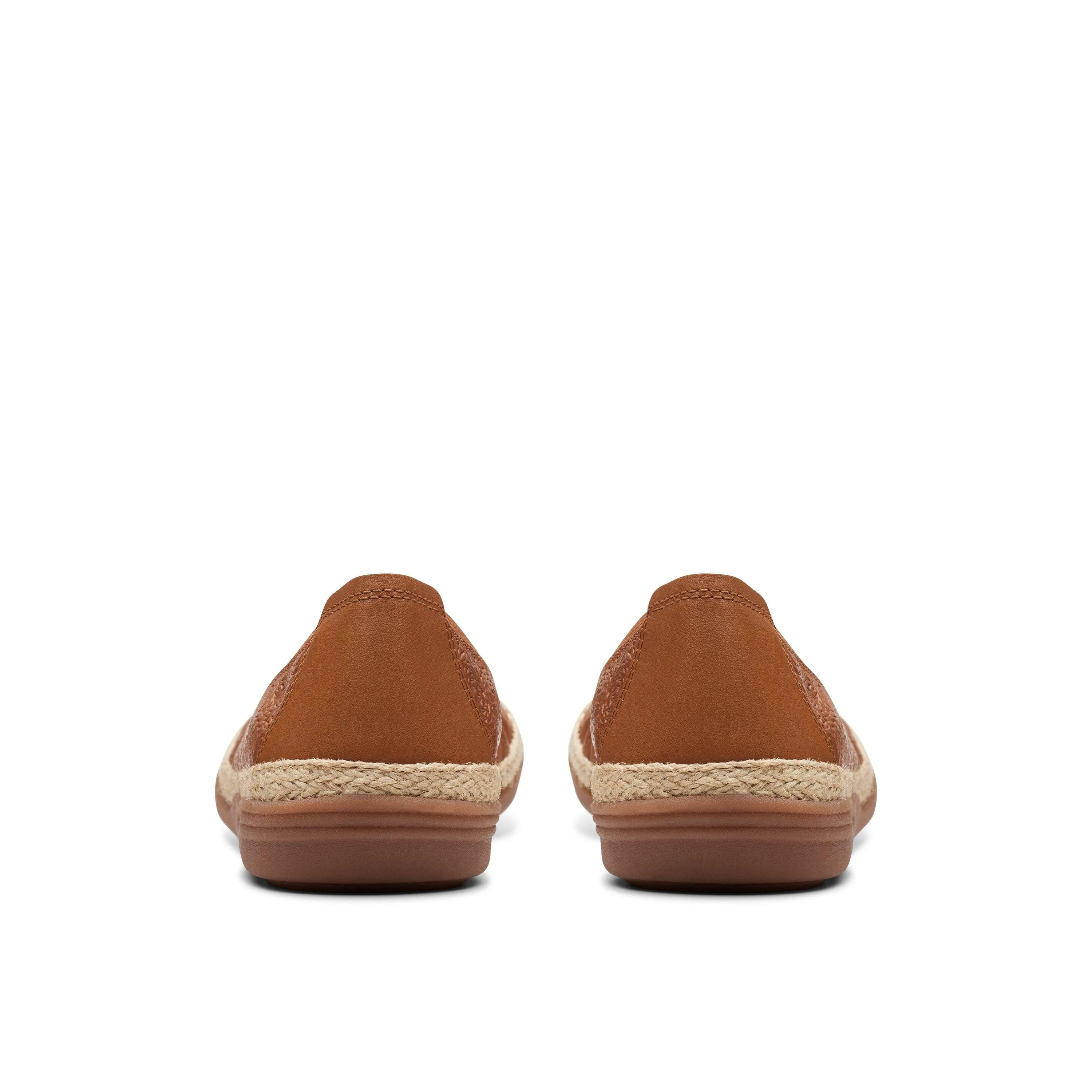 Clarks Elaina Rae in Brown Leather