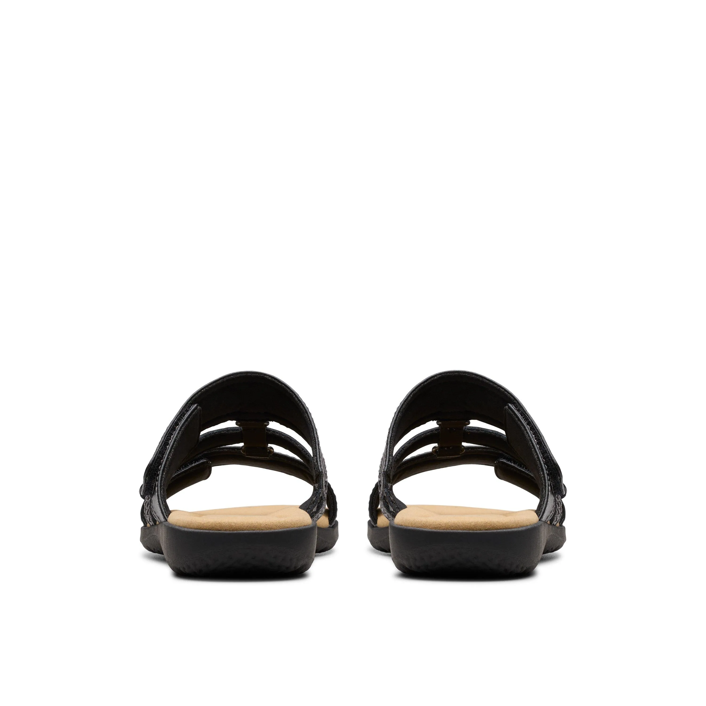 Clarks Elizabelle Ave in Black Leather
