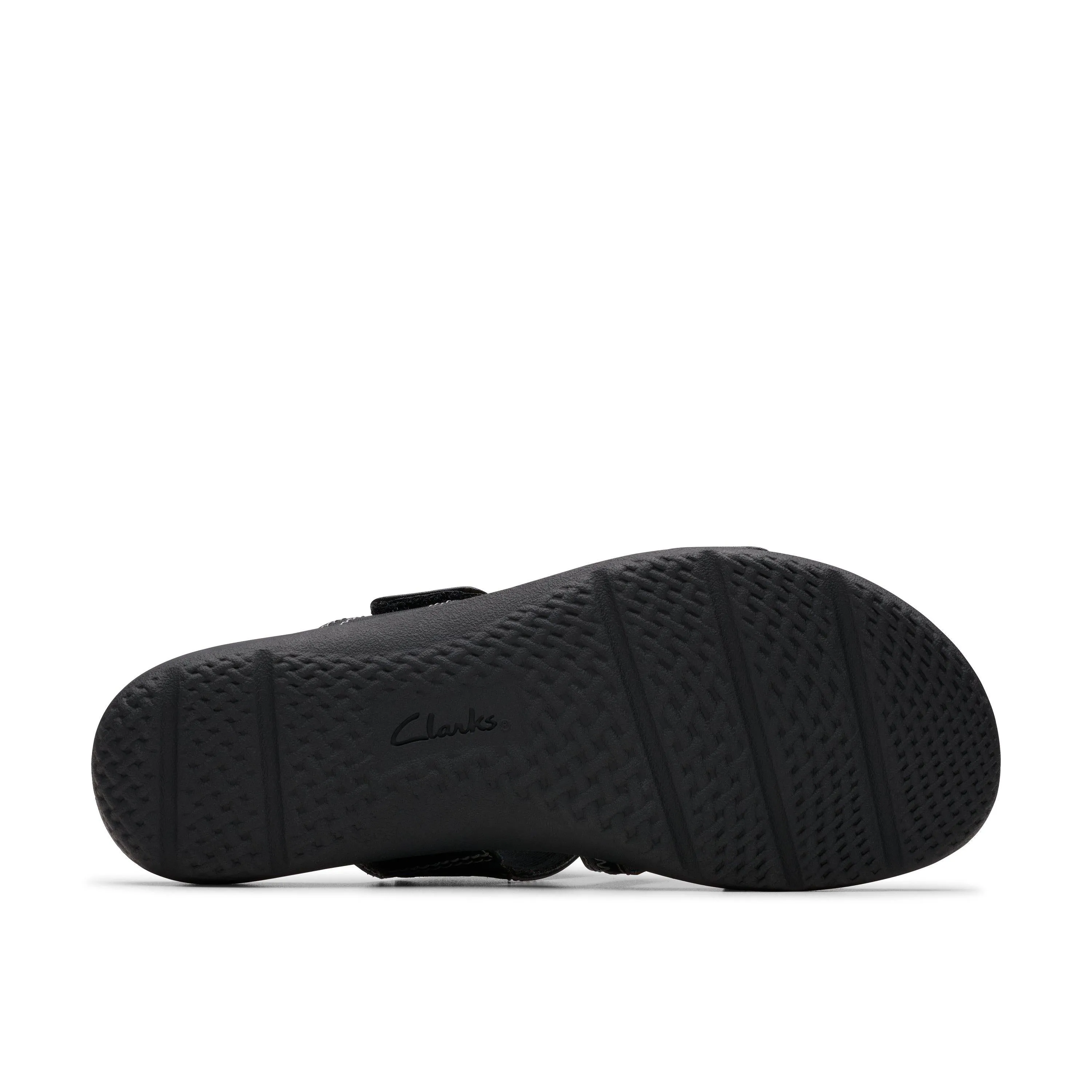 Clarks Elizabelle Ave in Black Leather