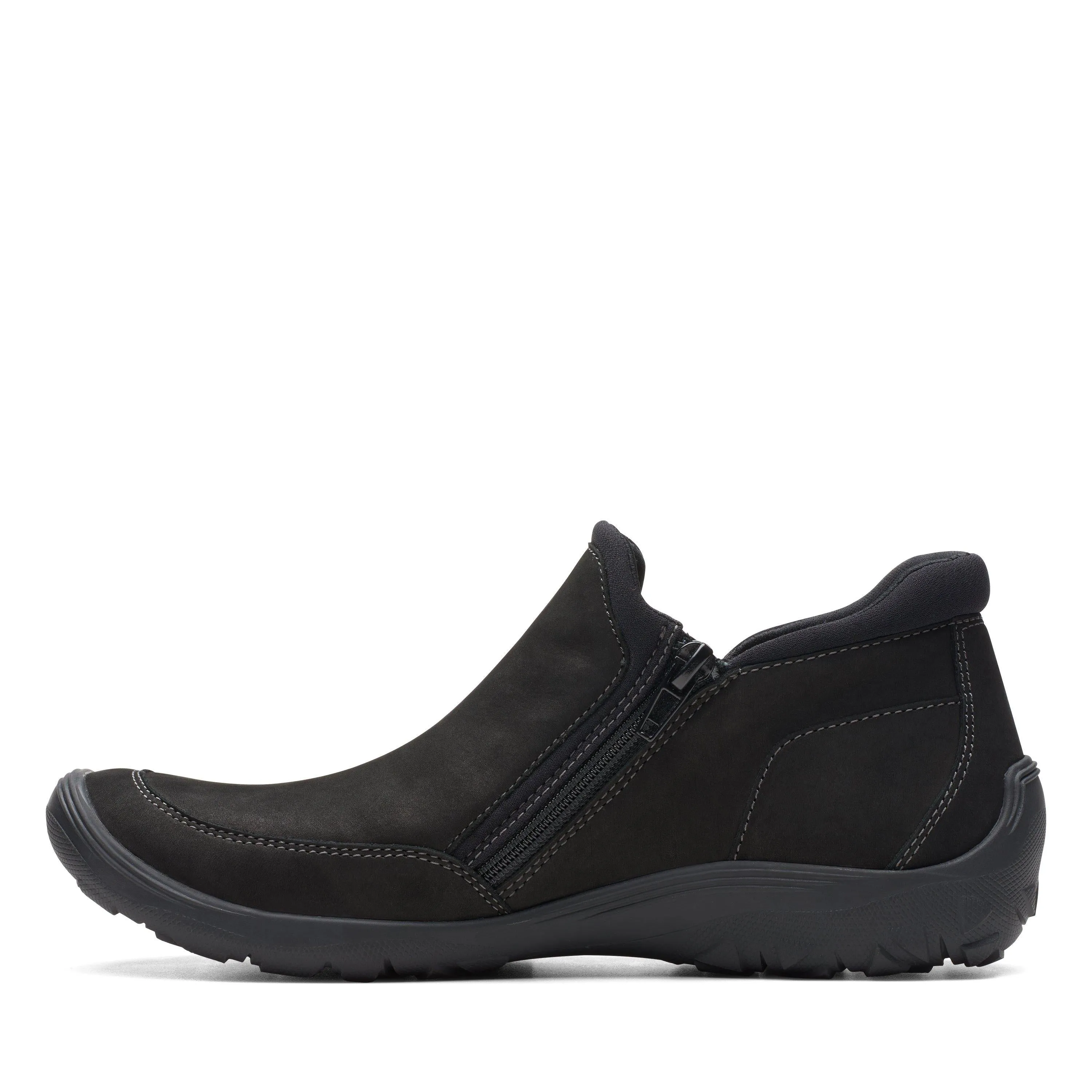 Clarks Fiana Bay in Black Nubuck