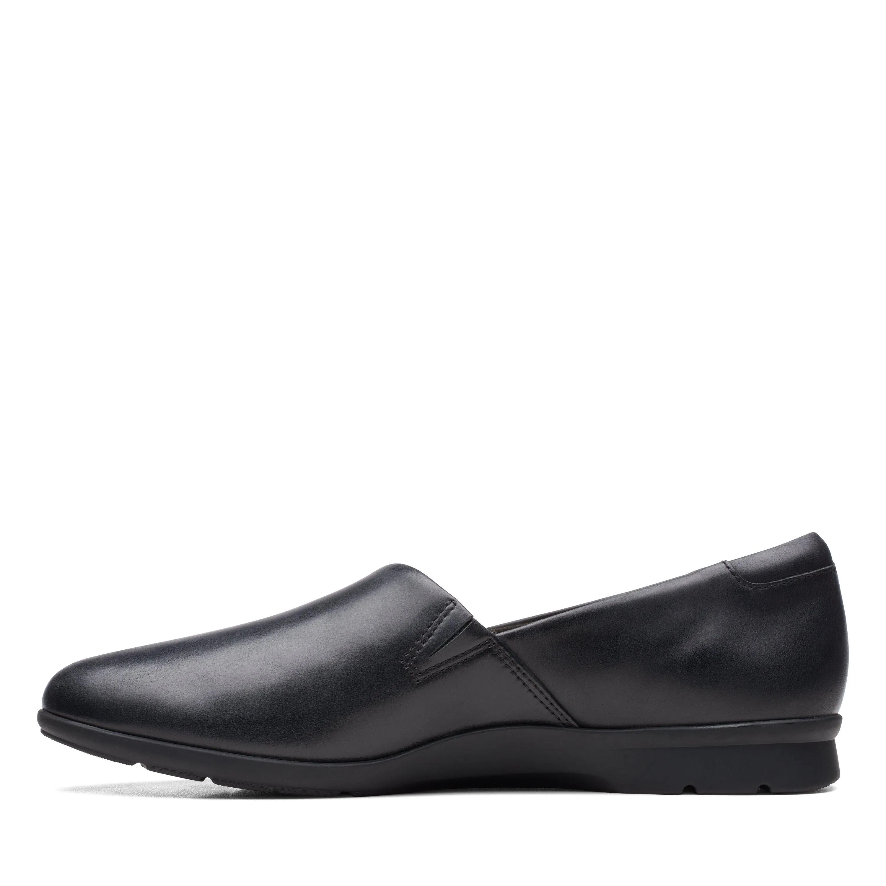 Clarks Jenette Grace in Black Leather