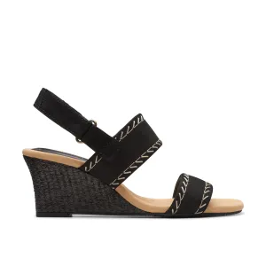 Clarks Kyarra Rose in Black Nubuck